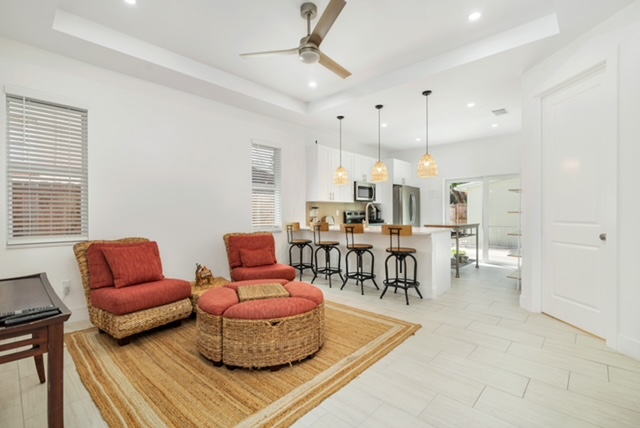 Bedroom with two beds