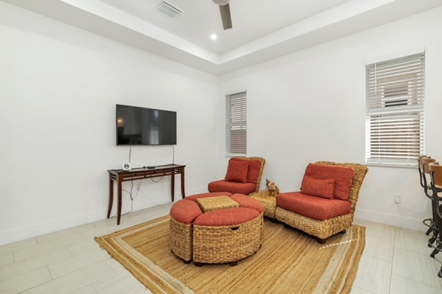 Bedroom featuring ensuite bathroom