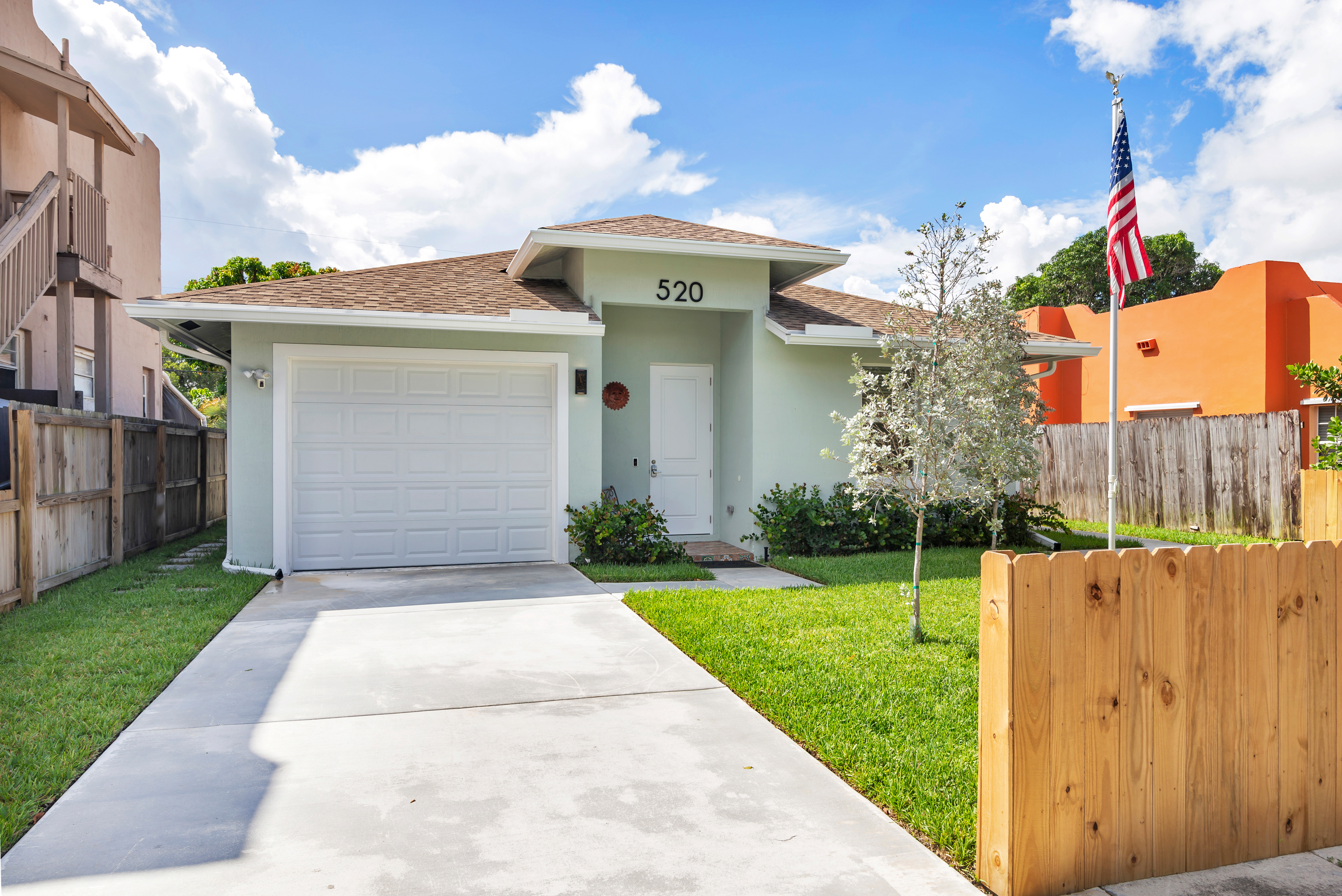 Front exterior of the property